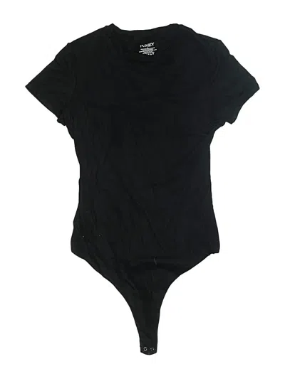 Pre-owned Pumiey Bodysuit In Black