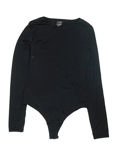 Pre-owned Pumiey Bodysuit In Black