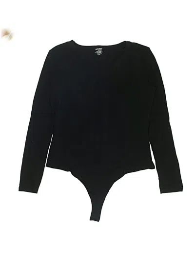 Pre-owned Pumiey Bodysuit In Black