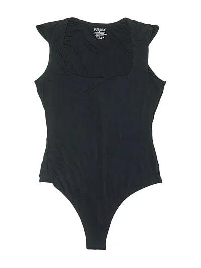 Pre-owned Pumiey Bodysuit In Black