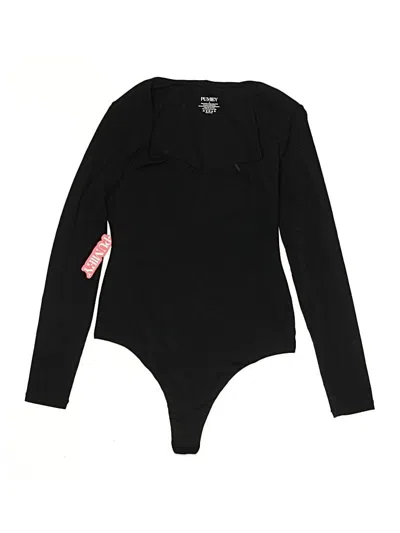 Pre-owned Pumiey Bodysuit In Black