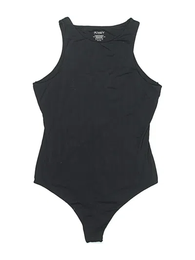 Pre-owned Pumiey Bodysuit In Black