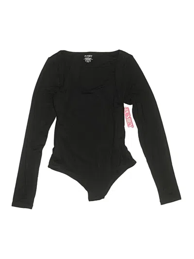 Pre-owned Pumiey Bodysuit In Black