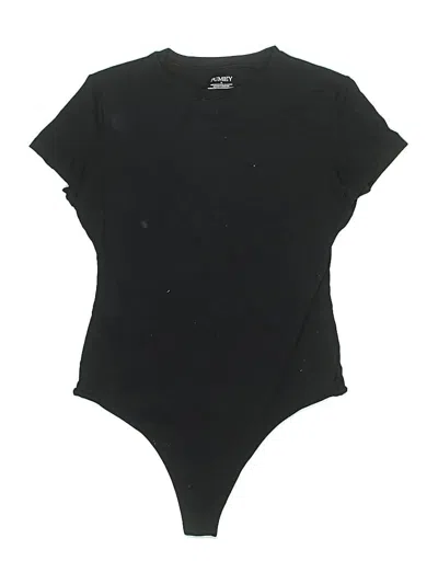 Pre-owned Pumiey Bodysuit In Black