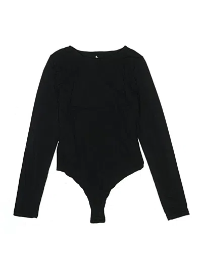 Pre-owned Pumiey Bodysuit In Black