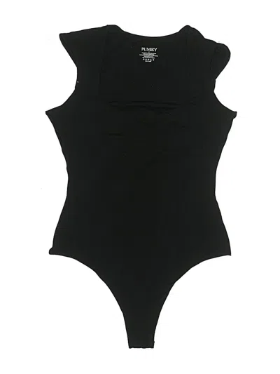 Pre-owned Pumiey Bodysuit In Black