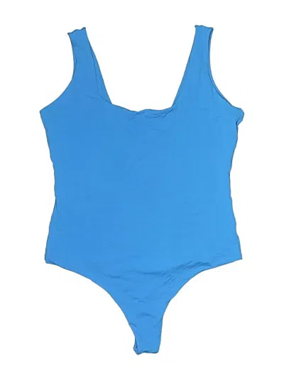 Pre-owned Pumiey Bodysuit In Blue
