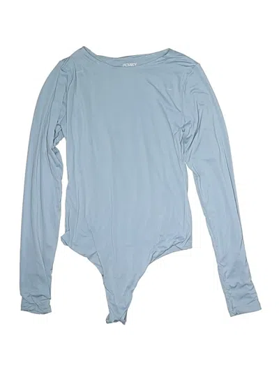 Pre-owned Pumiey Bodysuit In Blue