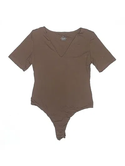 Pre-owned Pumiey Bodysuit In Brown
