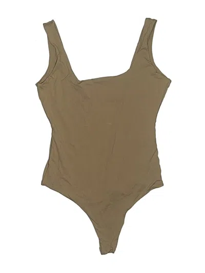 Pre-owned Pumiey Bodysuit In Brown