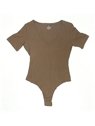 Pre-owned Pumiey Bodysuit In Brown