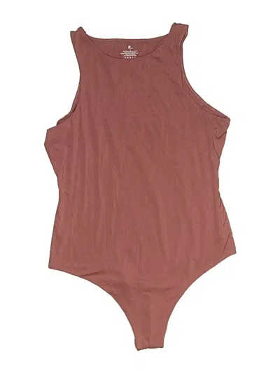 Pre-owned Pumiey Bodysuit In Brown