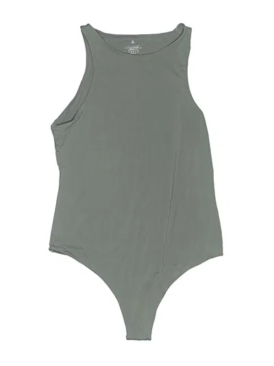 Pre-owned Pumiey Bodysuit In Gray