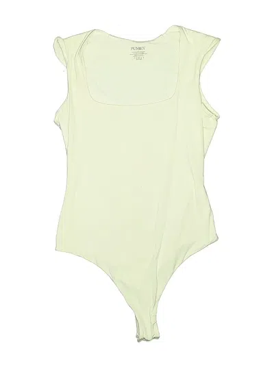 Pre-owned Pumiey Bodysuit In Green