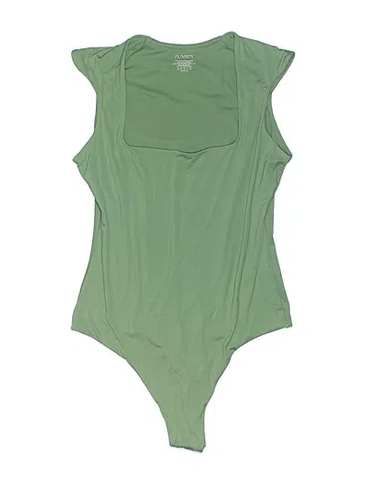 Pre-owned Pumiey Bodysuit In Green