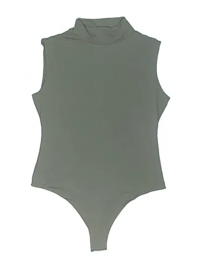 Pre-owned Pumiey Bodysuit In Green