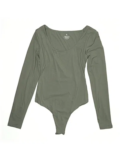 Pre-owned Pumiey Bodysuit In Green