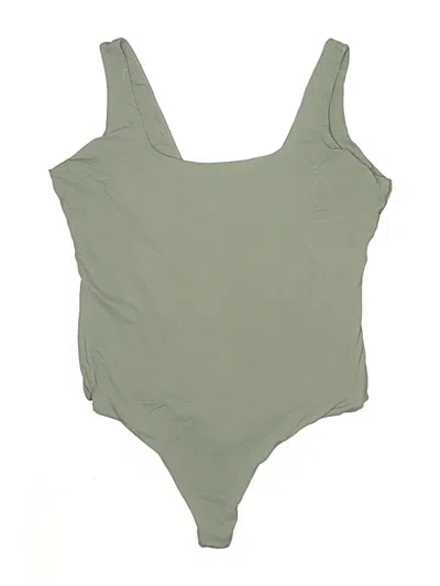 Pre-owned Pumiey Bodysuit In Green
