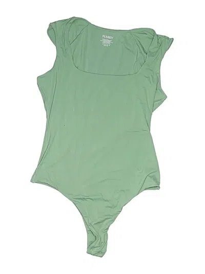 Pre-owned Pumiey Bodysuit In Green
