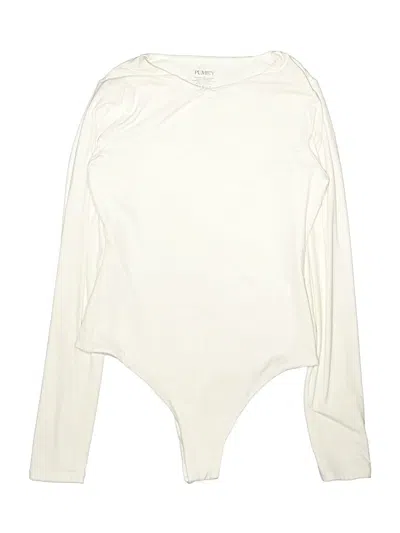 Pre-owned Pumiey Bodysuit In Ivory