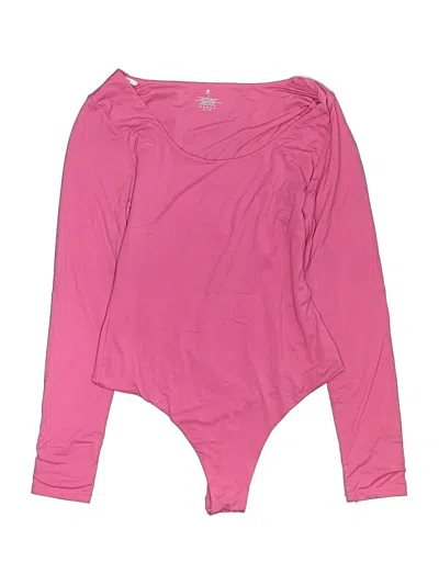 Pre-owned Pumiey Bodysuit In Pink