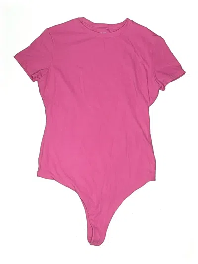 Pre-owned Pumiey Bodysuit In Pink
