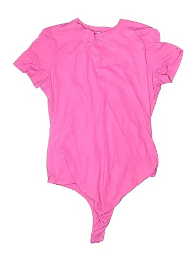 Pre-owned Pumiey Bodysuit In Pink