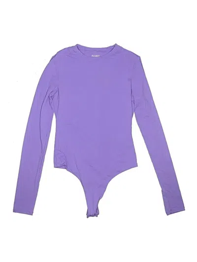 Pre-owned Pumiey Bodysuit In Purple