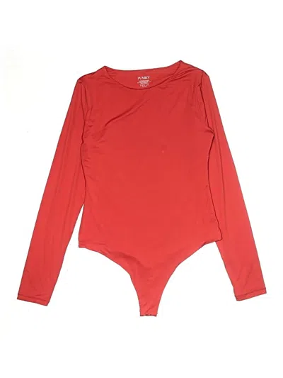 Pre-owned Pumiey Bodysuit In Red