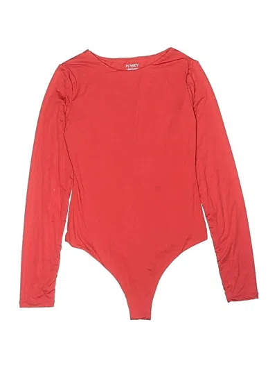 Pre-owned Pumiey Bodysuit In Red
