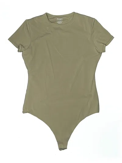 Pre-owned Pumiey Bodysuit In Tan