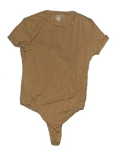 Pre-owned Pumiey Bodysuit In Tan
