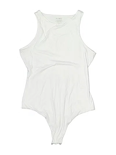 Pre-owned Pumiey Bodysuit In White