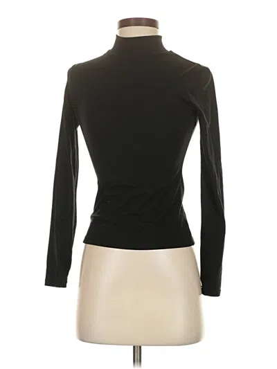 Pre-owned Pumiey Long Sleeve Turtleneck In Black