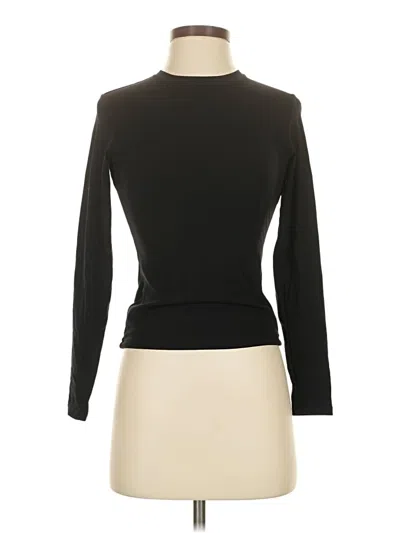 Pre-owned Pumiey Long Sleeve Turtleneck In Black