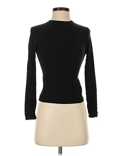 Pre-owned Pumiey Long Sleeve Turtleneck In Black