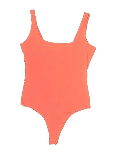 Pre-owned Pumiey One Piece Swimsuit In Orange