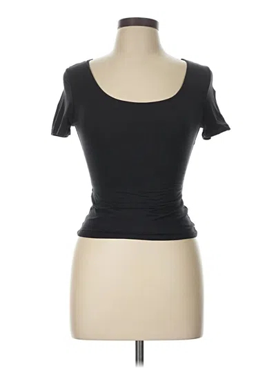 Pre-owned Pumiey Short Sleeve T-shirt In Black