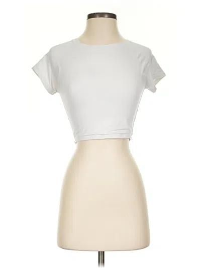 Pre-owned Pumiey Short Sleeve T-shirt In Ivory