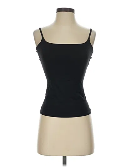 Pre-owned Pumiey Tank Top Black Strapless Neckline Tops