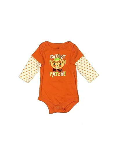 Pre-owned Pumpkin Babies' Long Sleeve Onesie