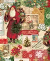 Punch Studio Christmas Victoriana Holiday Gift Wrap, 30" X 120" In Multi