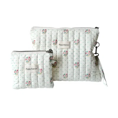 Punchiess Neutrals Vintage Toiletry Bag Set