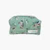Punchiess Nile Green Floral Makeup Bag In Green