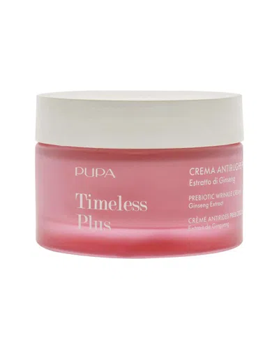 Pupa Milano 1.69oz Timeless Plus Prebiotic Wrinkle Cream In Transparent