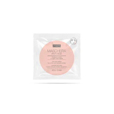 Pupa Milano Anti-age Mask Eye Contours And Nasolabial Wrinkle By  For Unisex - 0.08 oz Mask In White