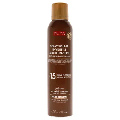 Pupa Milano Multifunction Invisible Sunscreen Spray Spf 15 By  For Unisex - 6.76 oz Sunscreen In White