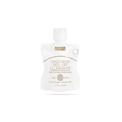 Pupa Milano Peel-off Brightening Face Mask By  For Unisex - 1 oz Mask In White