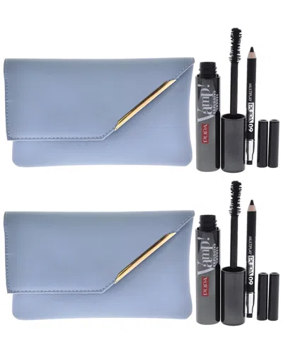 Pupa Milano Vamp Explosive Lashes & Multiply Set - Pack Of 2 3pc Set