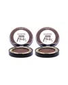 Pupa Milano Women's 0.088oz 002 Extreme Copper Vamp Extreme Eyeshadow - Pack Of 2